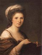 Angelica Kauffmann Self-Portrait painting